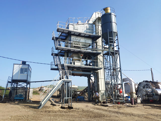 LB1000瀝青(qīng)攪拌站(zhàn)