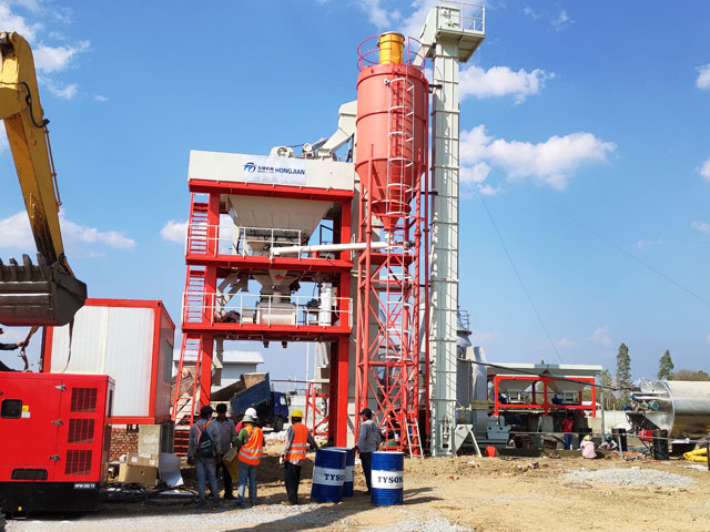 LB800瀝(li)青攪拌(bàn)站