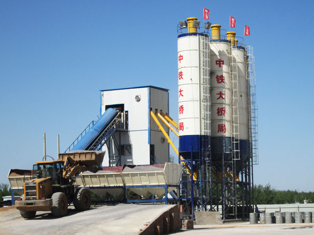 HZS120工程型(xing)混凝土(tǔ)攪拌站(zhan)