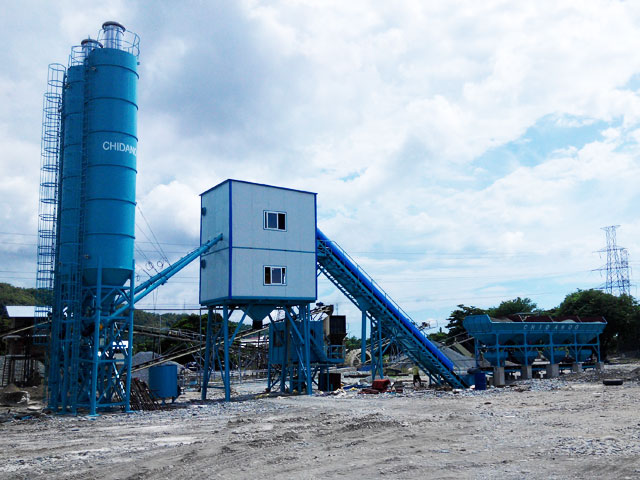 HZS60混凝(níng)土攪拌(bàn)站