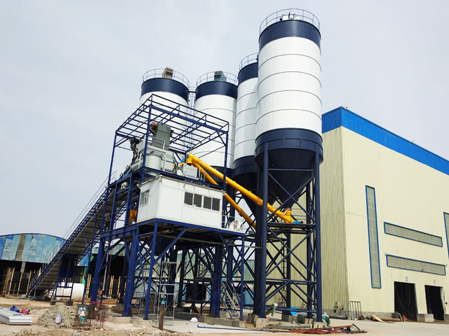 HZS270混凝(ning)土攪拌(ban)站